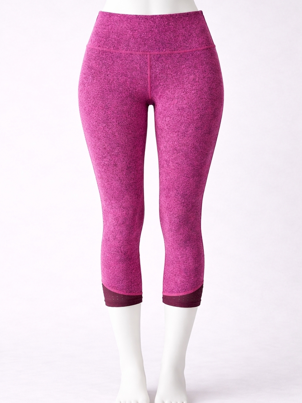 lululemon athletica Purple Heathered Capri Leggings